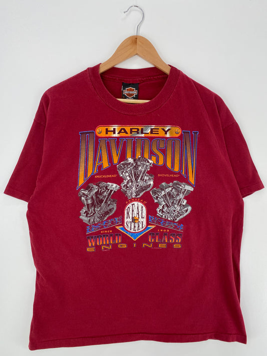 1995 HARLEY DAVIDSON Made in USA Size XL Vintage T-Shirt / A672