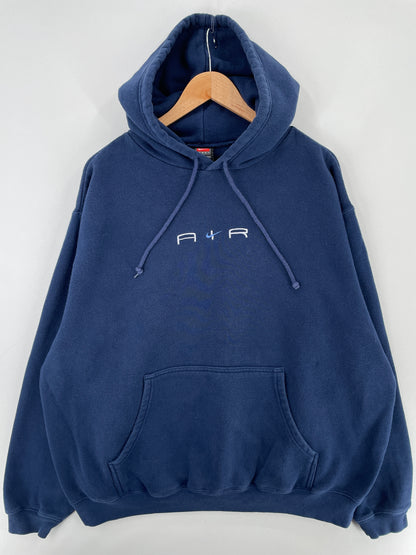 00' NIKE AIR Size XXL Vintage Hoodie Sweat-Shirt / E2728S
