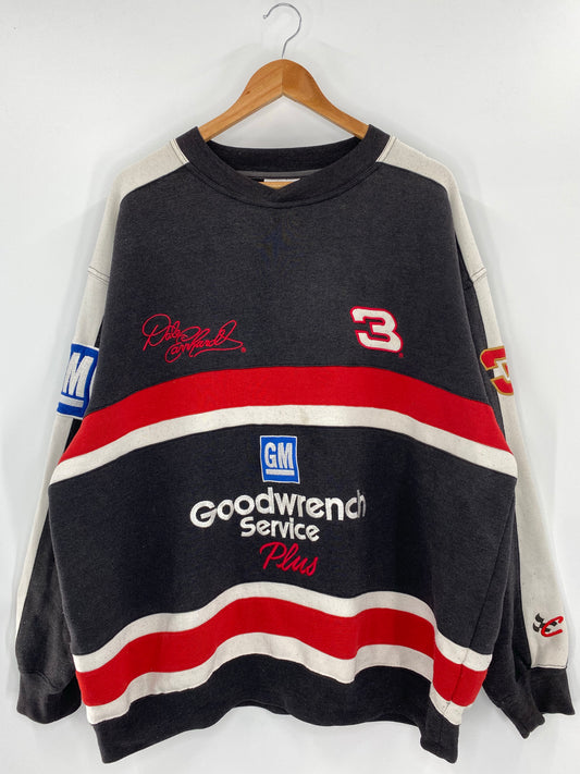 Vintage NASCAR DALE EARNHARDT x GOOD WRENCH Size XL Racing Sweat- Shirts / K4343