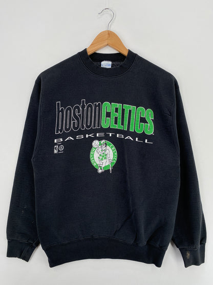 90's SALEM x BOSTON CELTICS Made in USA Size M Vintage NBA Sweat-Shirt/ A5558
