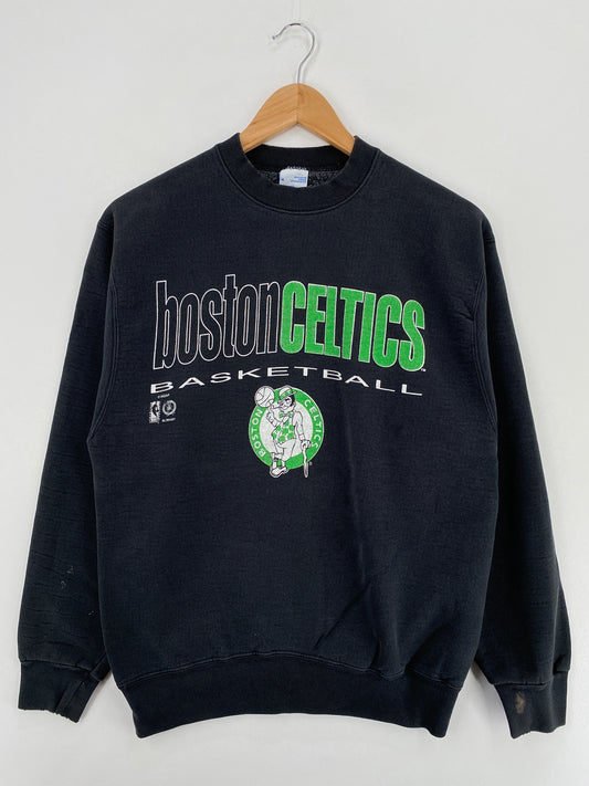 90's SALEM x BOSTON CELTICS Made in USA Size M Vintage NBA Sweat-Shirt/ A5558