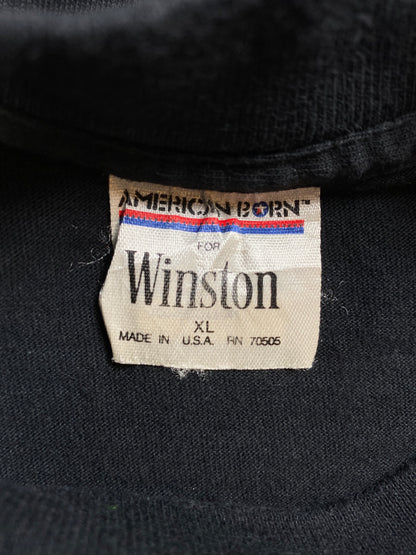 90's WINSTON Made in USA Size XL Vintage T-Shirt / A2711