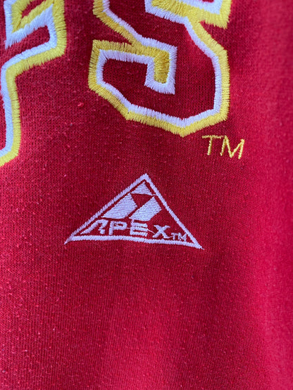 90's KANSAS CITY CHIEFS Size XL Vintage NFL Sweat - Shirt/ K6296