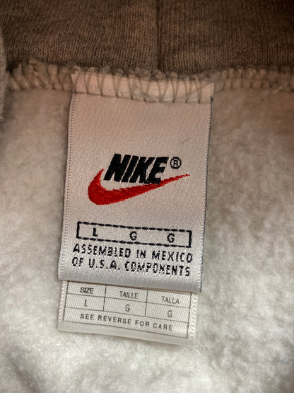 90’s NIKE MINI SWOOSH Size L Vintage Hoodie Sweat-shirt / 9374