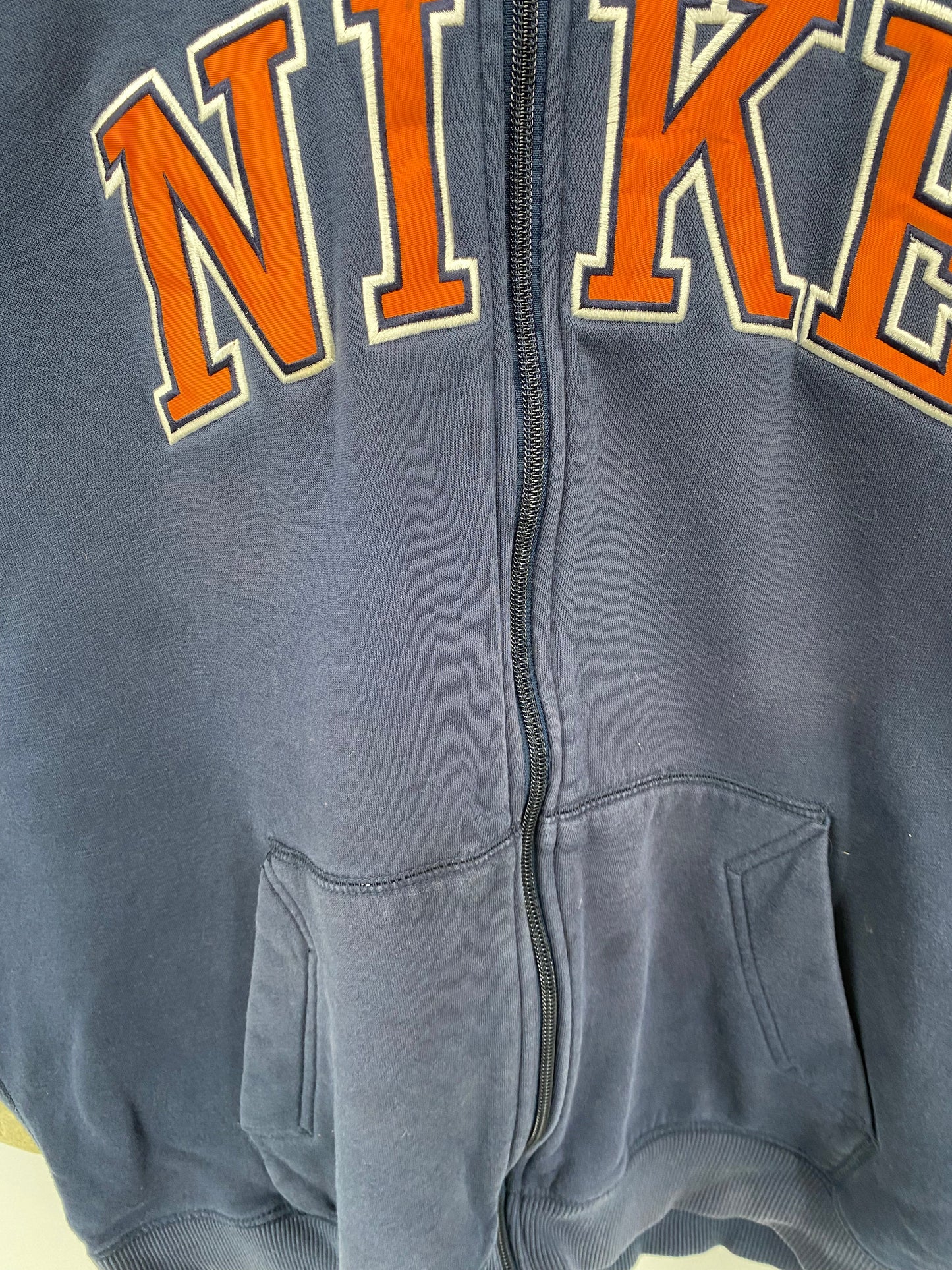 Vintage NIKE Size XL Vintage Zip Up Hoodie Sweat-shirt / E515
