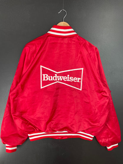 80’s BUDWEISER Made in USA Size XL Nylon Jacket / A9324