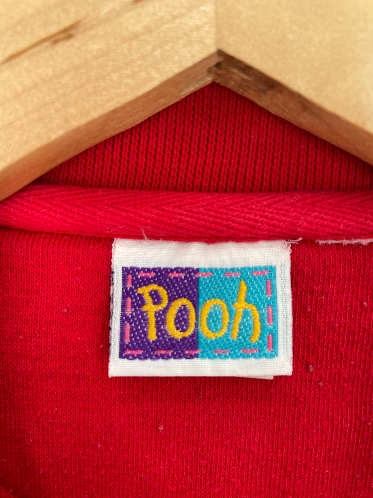 00' DISNEY WINNIE THE POOH Approx. Size L Vintage Sweat-Shirt / A6147