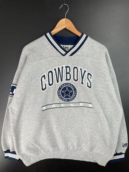 90's DALLAS COWBOYS Size XL Vintage NFL Sweat-Shirt / A9615