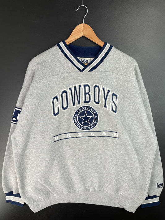 90's DALLAS COWBOYS Size XL Vintage NFL Sweat-Shirt / A9615