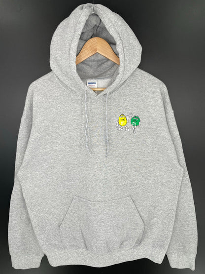Vintage M&M Size L Hoodie Sweat-shirt / K8196