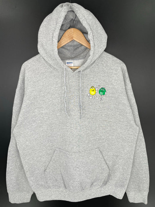Vintage M&M Size L Hoodie Sweat-shirt / K8196