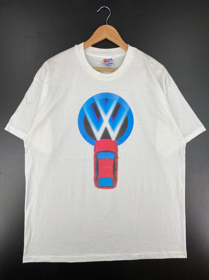 90's VOLKSWAGEN Made in USA Size XL Vintage T-Shirt / A2375