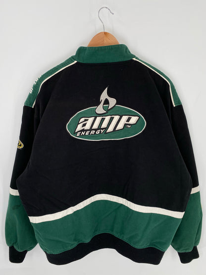 Vintage NASCAR DALE EARNHARDT JR Size XL Racing Jacket/ K8310