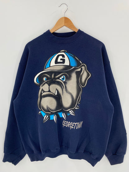 90’s  GEORGE TOWN Made in USA Size XL Sweat-Shirt / K6162