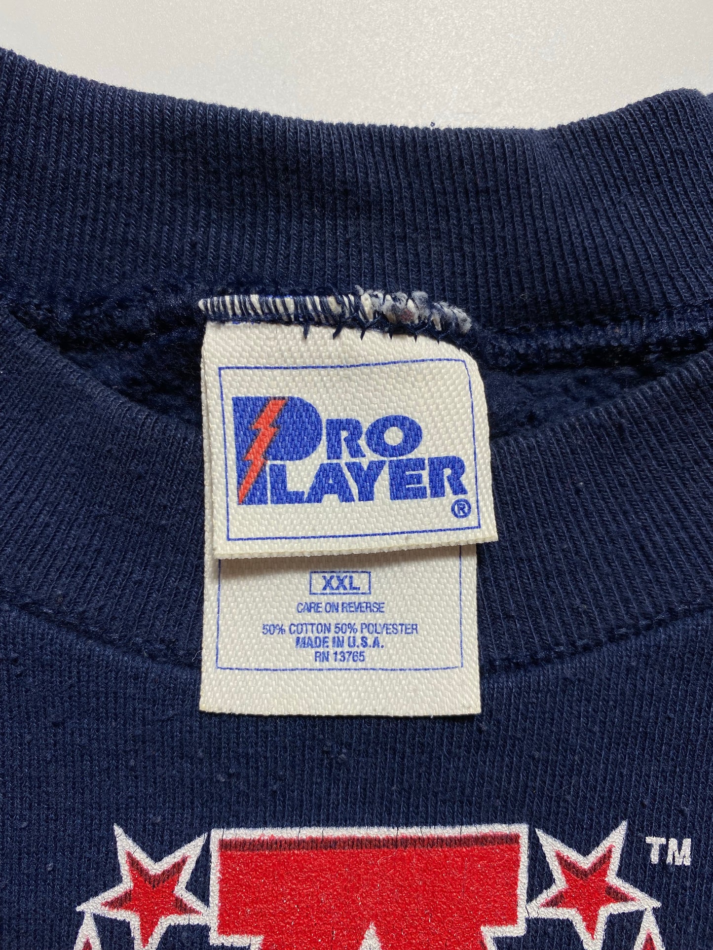 1996 New ENGLAND PATRIOTS Made in USA Size XXL Vintage NFL Sweat-Shirt/ K8119
