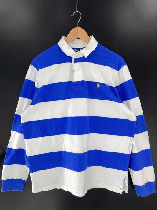 Vintage POLO RALPH LAUREN Size L Rugby-Shirt / A7143