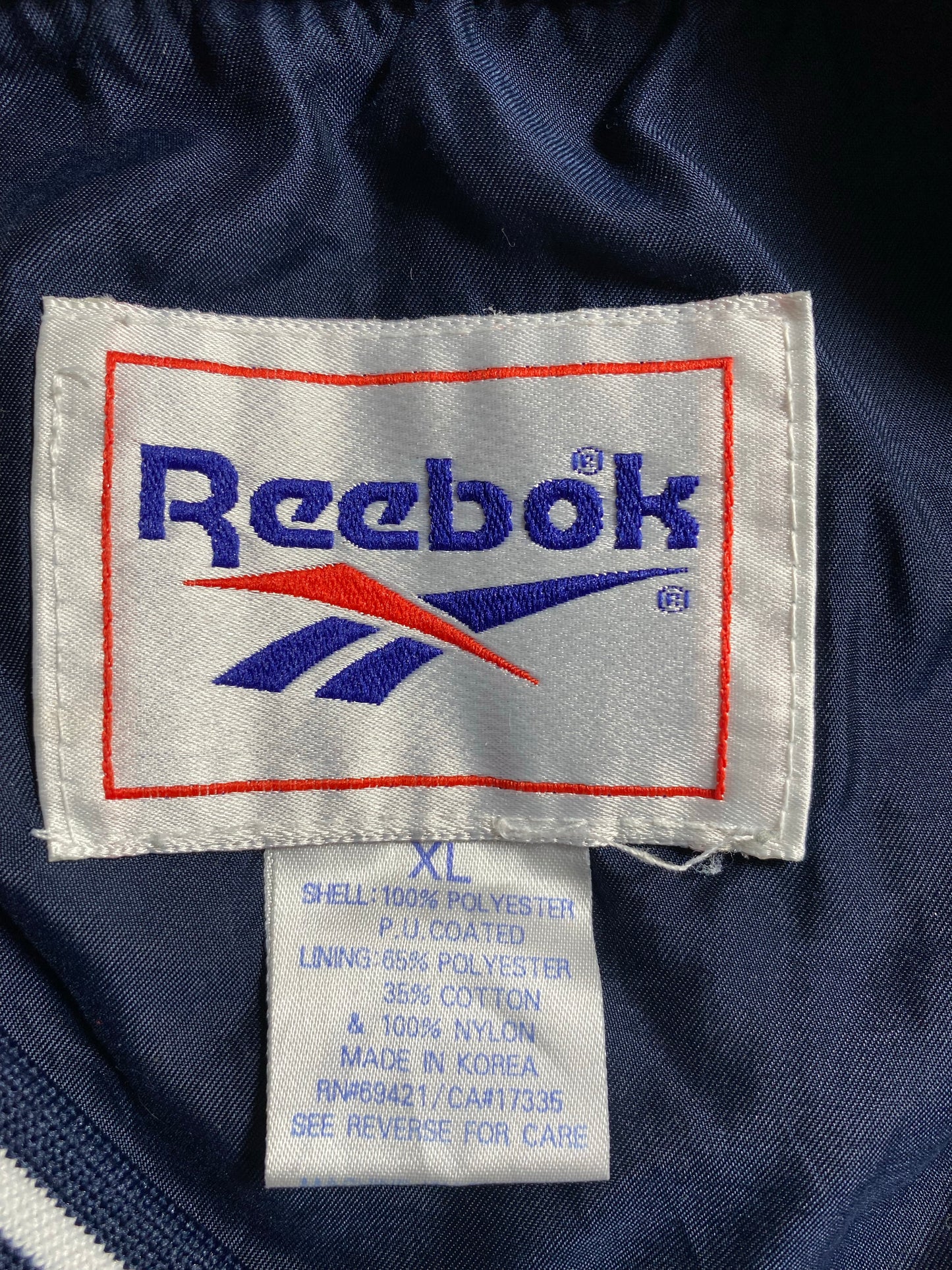 Vintage REEBOK x PENN STATE Size XL Nylon Jacket / K5969