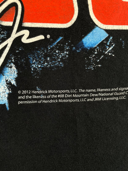2012 NASCAR x DALE JR Size XXL Vintage Racing T-Shirt / A4108
