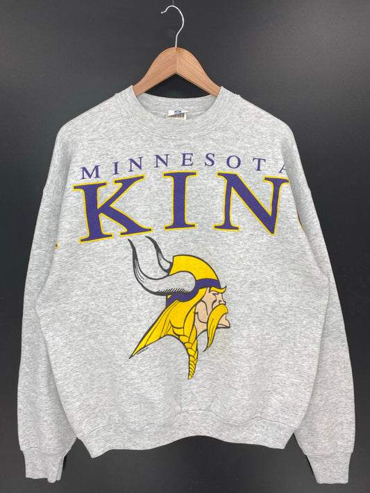 90’s MINNESOTA VIKINGS Made in USA Size One size(Approx.XXL)NFL Sweat-Shirt/ K7788